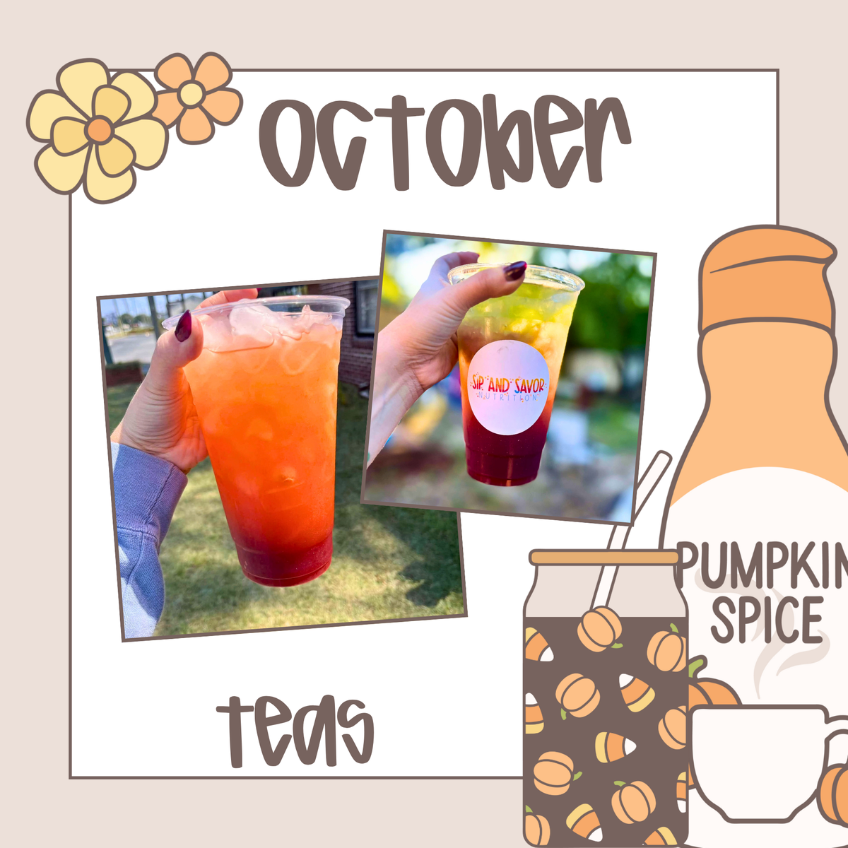 October Teas
