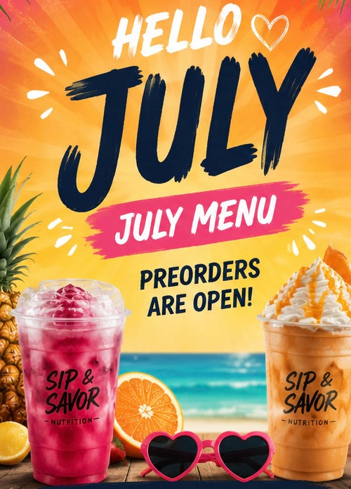 July Teas/Shakes