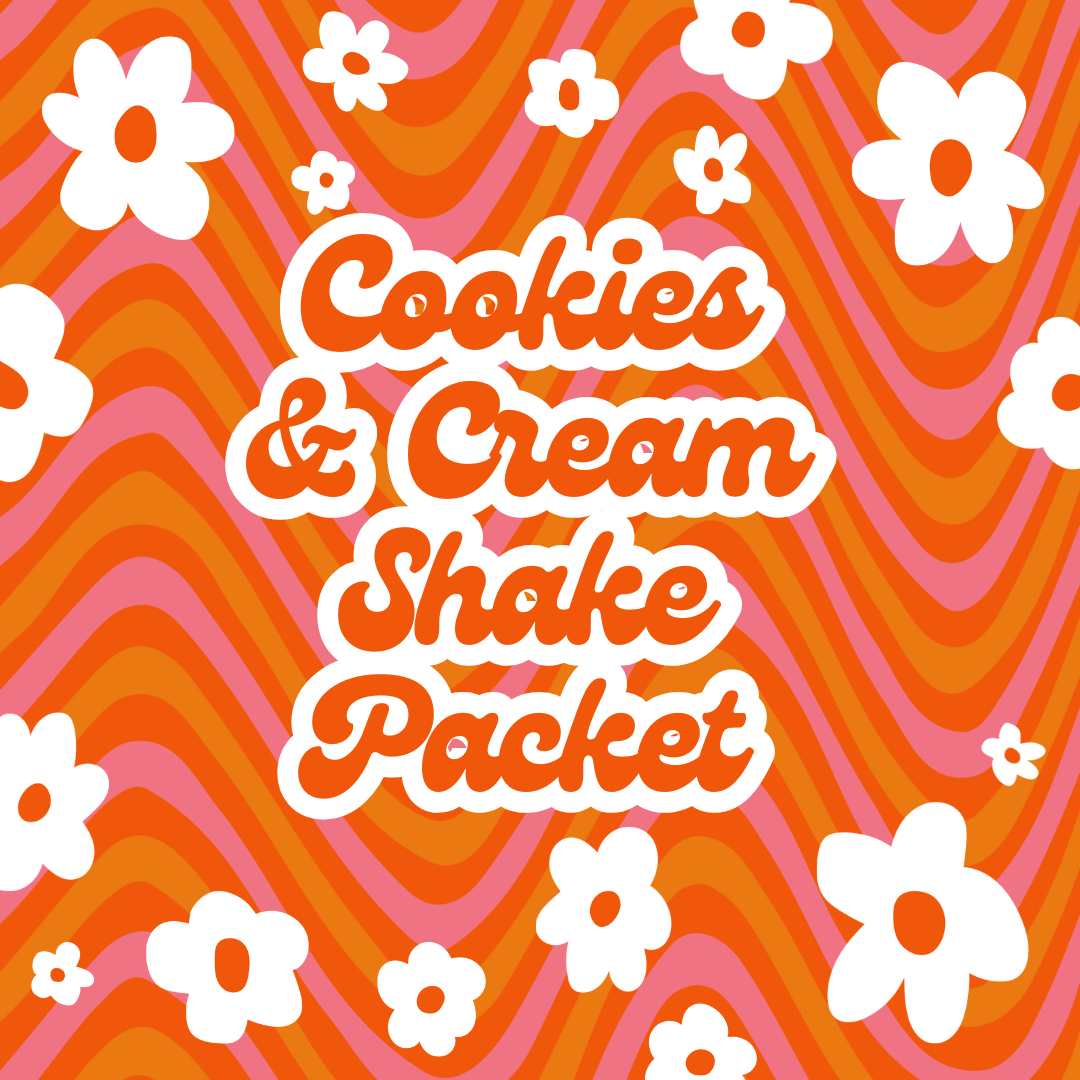 Cookies and Cream Shake Packet