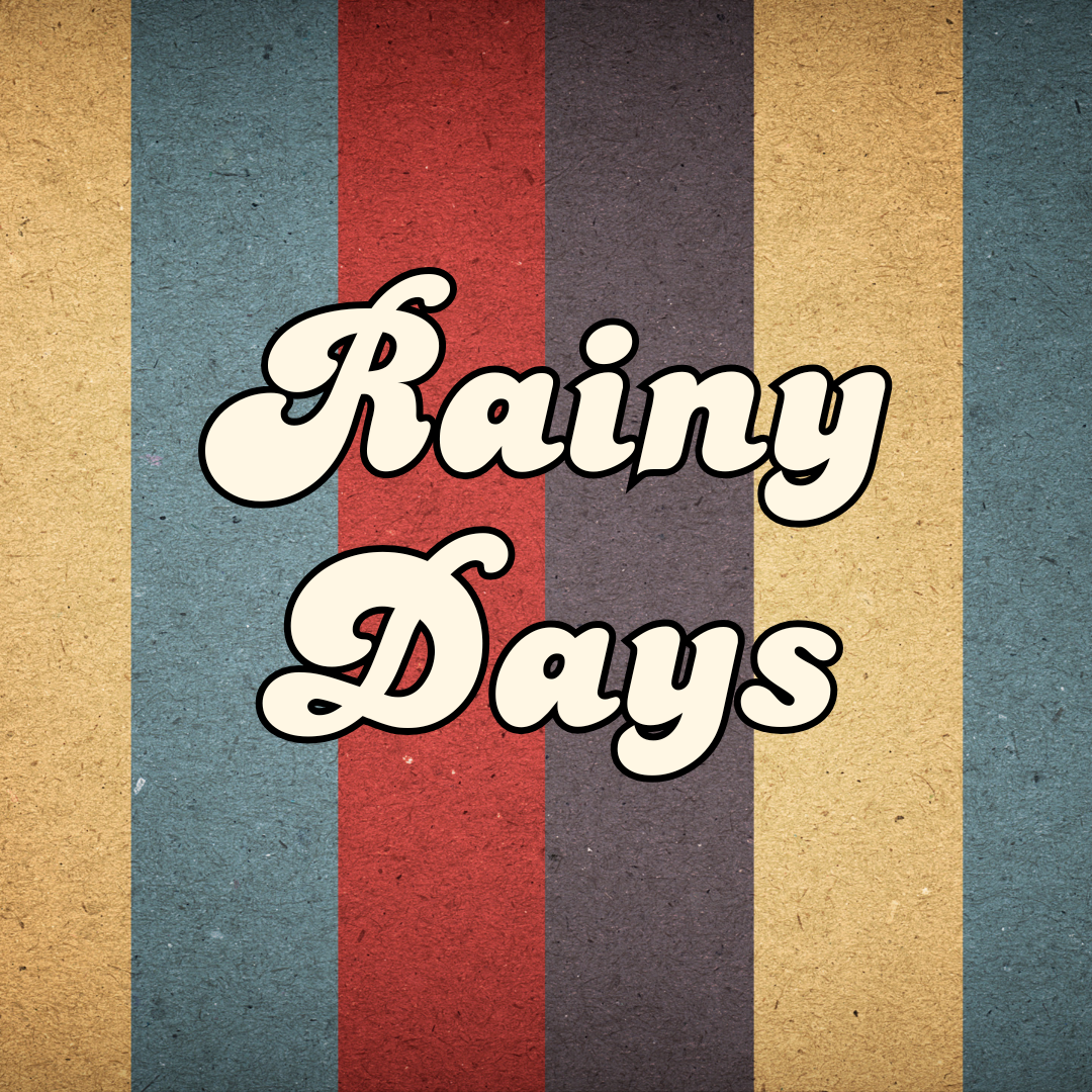 Rainy Days (blue blast, green apple)