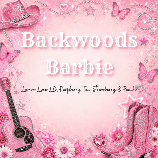 Backwoods Barbie (Lemon Lime LO, Raspberry Tea, Strawberry & Peach)