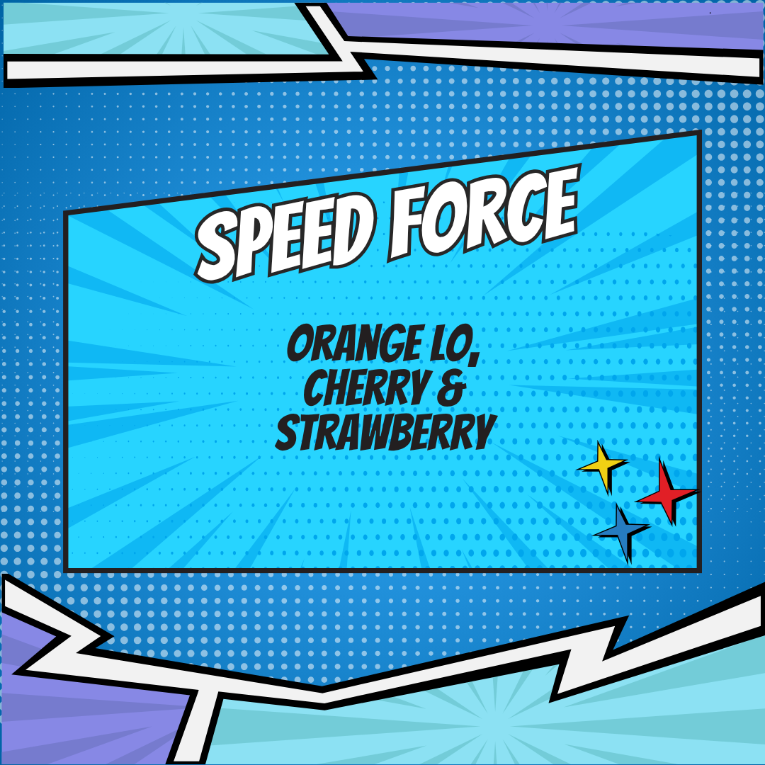 Speed Force (Orange LO, Cherry & Strawberry)