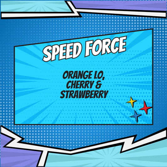 Speed Force (Orange LO, Cherry & Strawberry)
