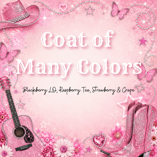 Coat of Many Colors (Pom LO, Lemon Tea, Peach & Pineapple)