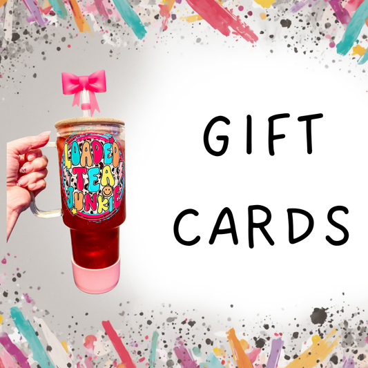 Sip and Savor Gift Cards