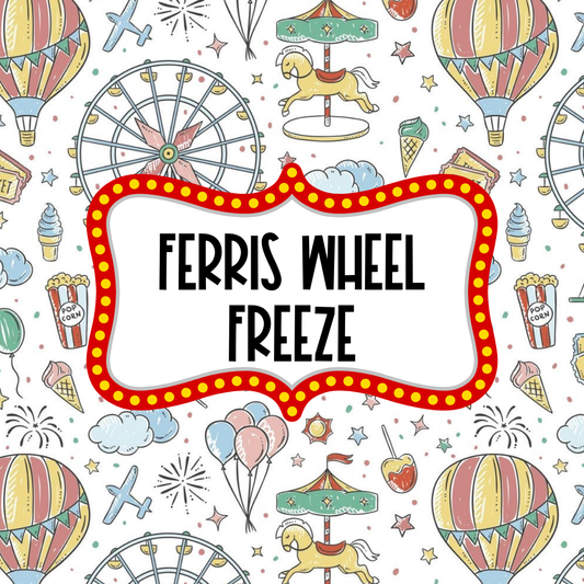 Ferris Wheel Freeze (tropical lo, pineapple, blue raz)