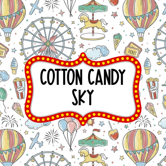 Cotton Candy Sky (pineapple lo, cotton candy, blue raz)
