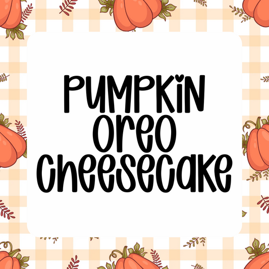 Pumpkin Oreo Cheesecake