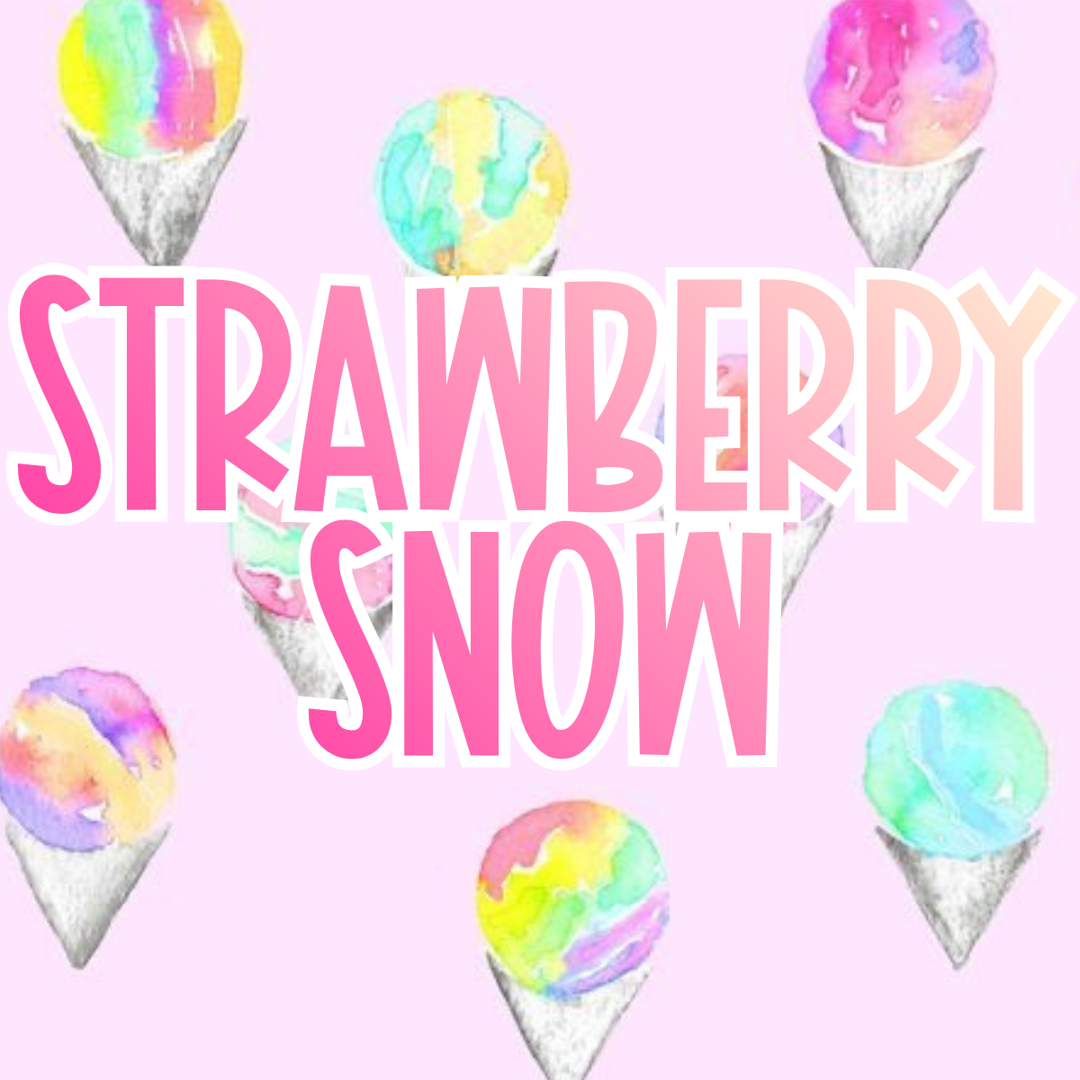 Strawberry Snow (orange lo, strawberry, lemonade, wild berry)