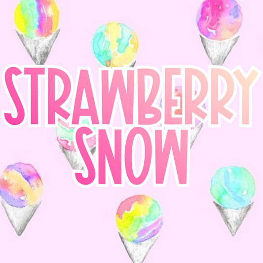 Strawberry Snow (orange lo, strawberry, lemonade, wild berry)